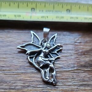 Silver 925 Fairy Pendant